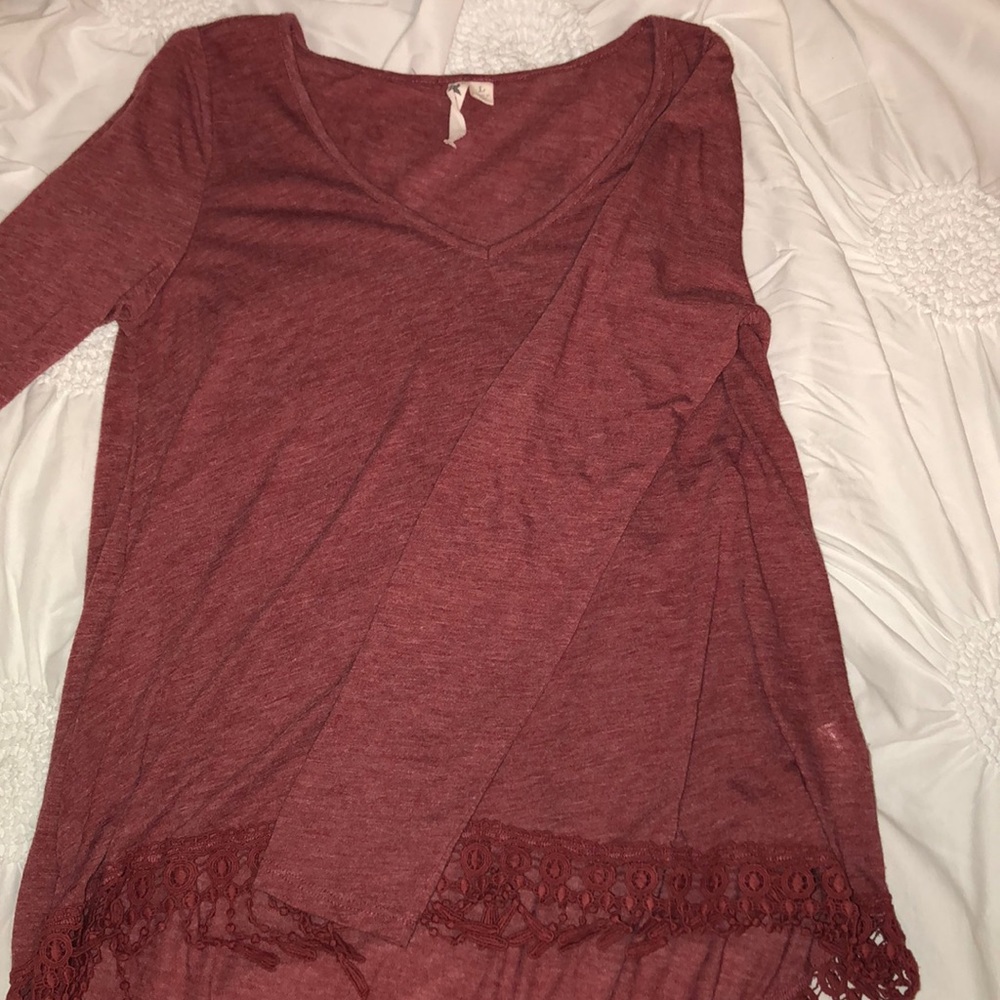 Botique fringe top